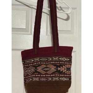 Moroccan Hippie Boho Bag, Handbag RARE Artisan Handcrafted Kilim Flat Weave